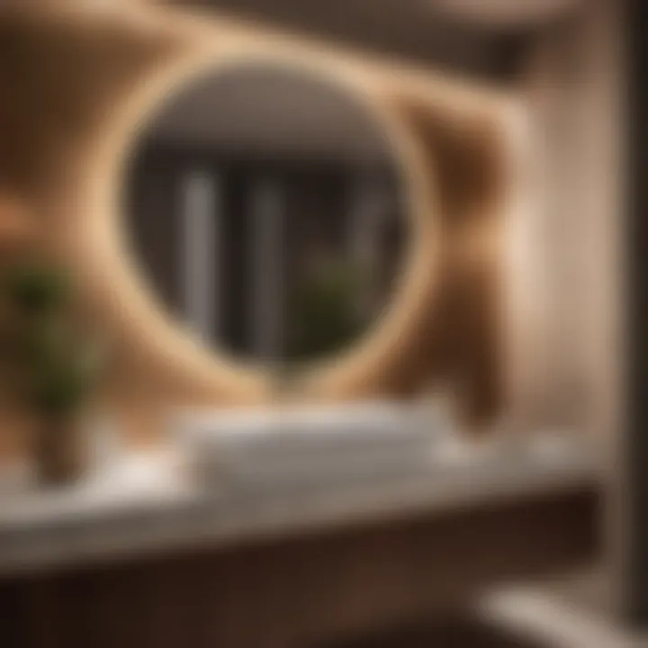 Customizable Revit bathroom vanity with unique textures