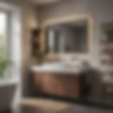 Innovative storage solutions for small bathrooms