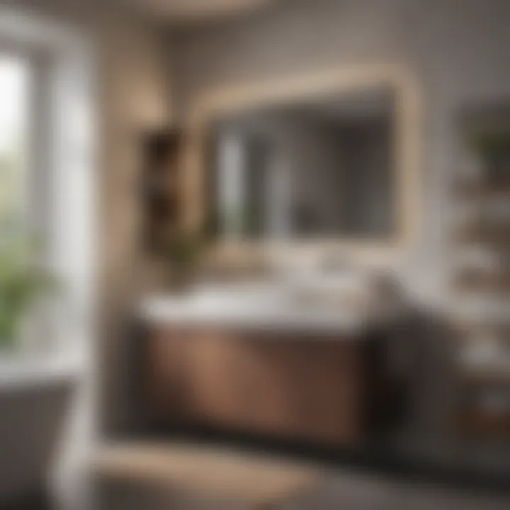 Innovative storage solutions for small bathrooms