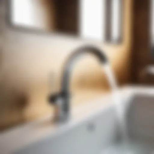 Sleek and Efficient Auto Sensor Bathroom Faucet