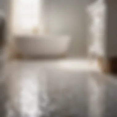Effortless Bathroom Floor Upkeep Easy Maintenance of Peel and Stick Bathroom Flooring