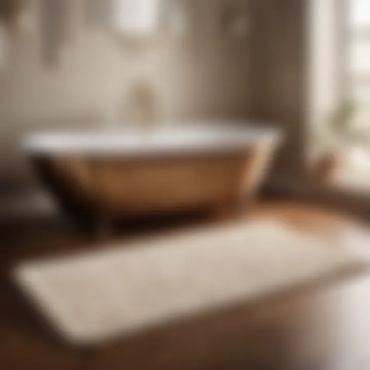 Luxurious iDry Bath Mat Adding Elegance to Your Bathroom