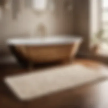 Elegance Redefined by iDry Bath Mat Luxurious iDry Bath Mat Adding Elegance to Your Bathroom