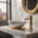 Elegance in Marble: The Pinnacle of Bathroom Luxury Sophisticated Marble Toilet Tray
