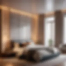 Innovative bedroom layout visualization