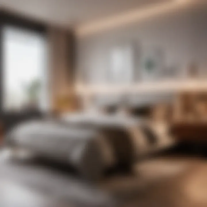 Minimalist Bedroom with Monochromatic Palette Minimalist Bedroom with Monochromatic Palette
