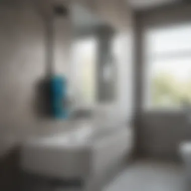 Technological Advancement Cutting-edge technology integration in a battery-powered bathroom scrubber