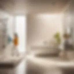 Revolutionary Electric Bathroom Tile Scrubber in Action