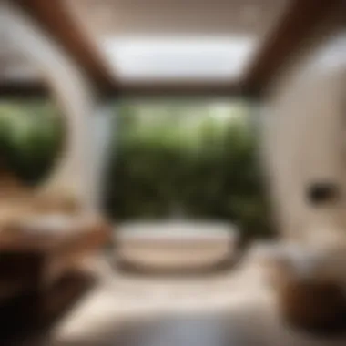 Organic Fusion Guest Bath Design