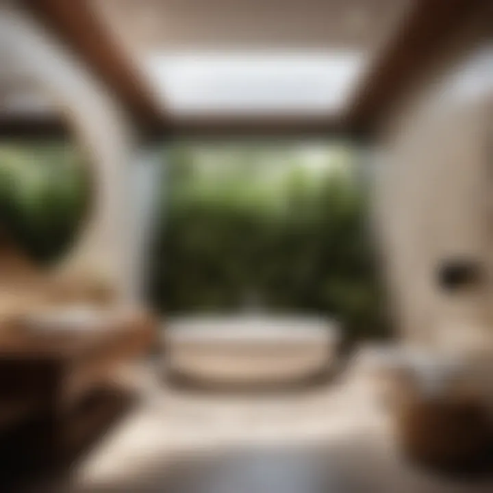 Organic Fusion Guest Bath Design