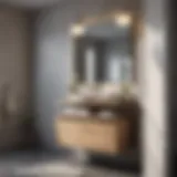 Innovative bathroom storage solution