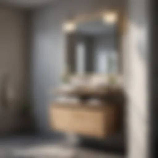 Innovative bathroom storage solution