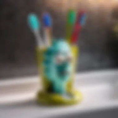 Rick and Morty Spaceship Toothbrush Holder