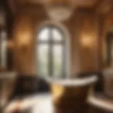 Opulent Bathing Experience Fit for Royalty Luxurious Bath Tub of Royalty