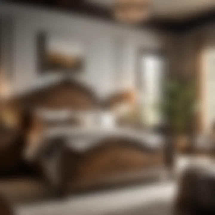 Timeless Elegance of Distressed Wood Rustic Bedroom Set with Distressed Wood Finish