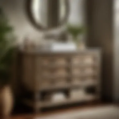 Charming Weathered Finish Vanity for Vintage Appeal Rustic 30-Inch Vanity with Weathered Finish