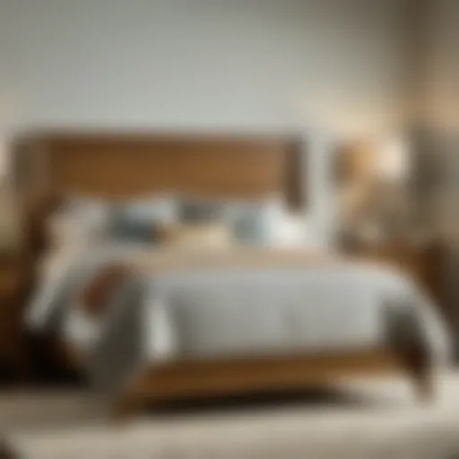 Elegant Oak Bed Frame by Sauder Sleek Sauder Bed Frame in Oak Finish