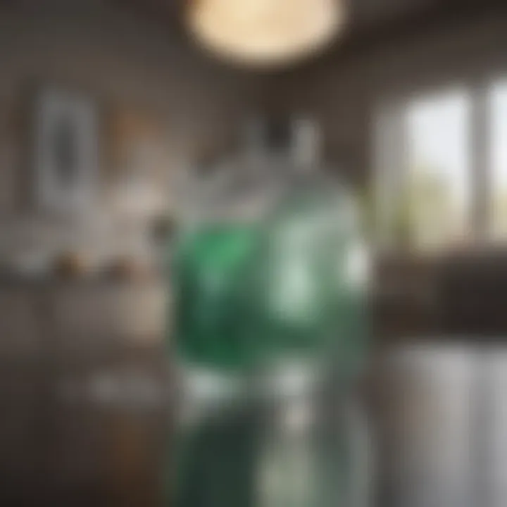 Illustration depicting molecular level scent elimination