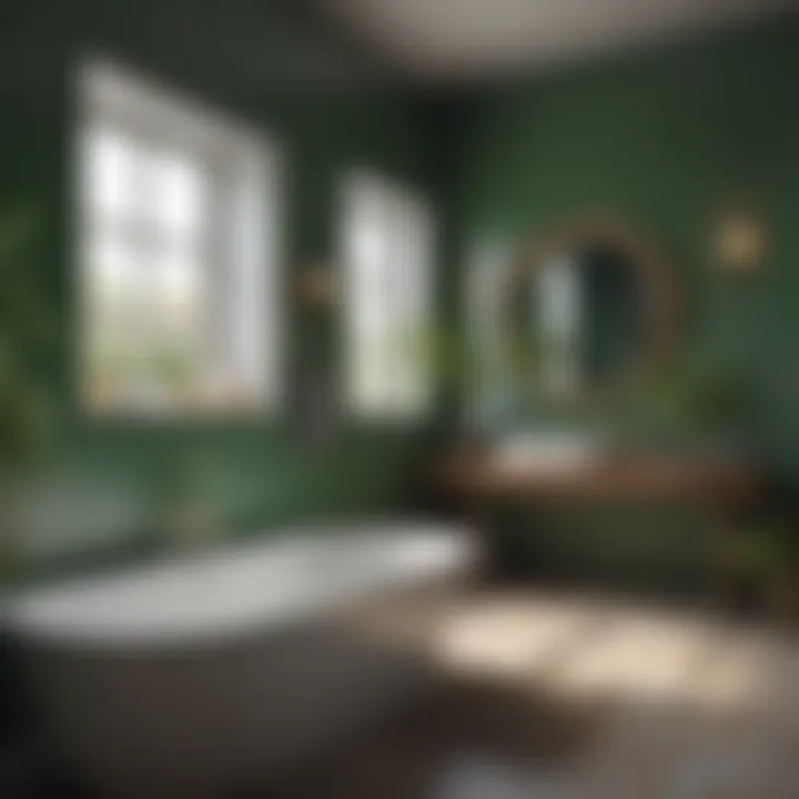 Eco-friendly seamless bath surround made from sustainable materials