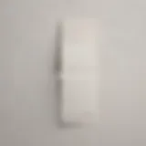 Different shades of white paint swatches