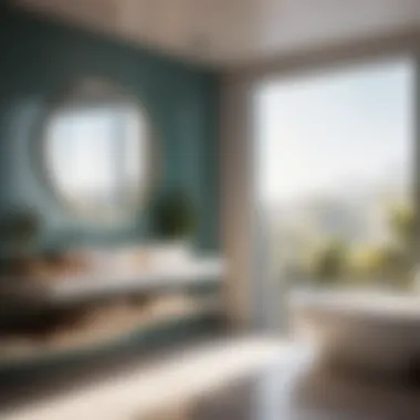 Creating a Tranquil Bathroom Space Serene Bathroom Environment with Ventilation Fan