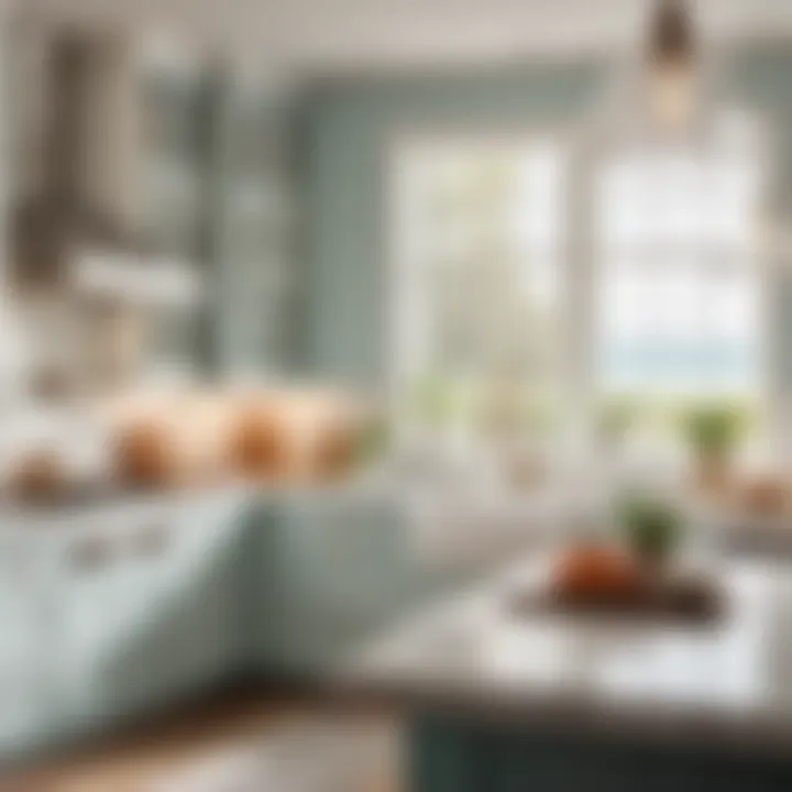 Serene Coastal Kitchen Color Palette