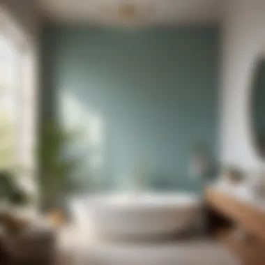 Serene Hues - Bathroom Paint Color Palette