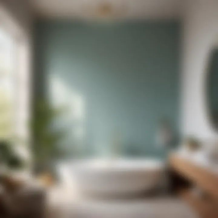 Serene Hues - Bathroom Paint Color Palette