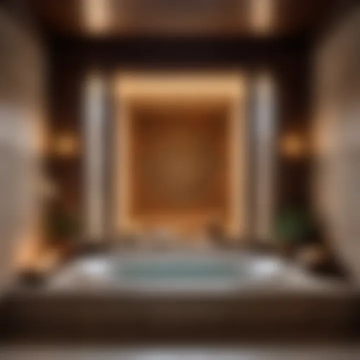Zen-inspired Tranquil Bath Alcove Zen-inspired Tranquil Bath Alcove