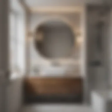 Efficient Design for Small Spaces Space-saving vanity for small bathrooms