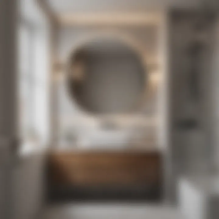 Efficient Design for Small Spaces Space-saving vanity for small bathrooms