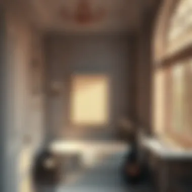 Elegant bathroom showcasing a beautifully designed shower blind