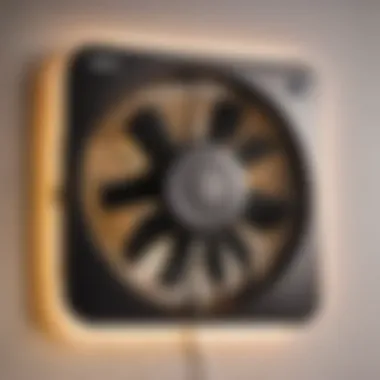 Silent Operation Bathroom Fan Installation