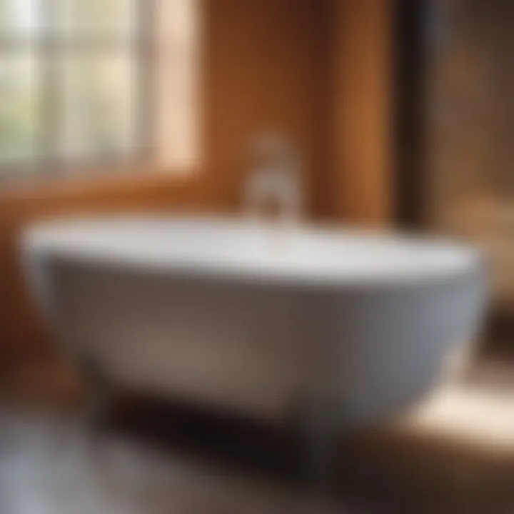 Expert Bathtub Installation Skilled professional installing bathtub