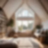 Cozy Reading Nook under Skylight Skylight bedroom showcasing cozy reading nook