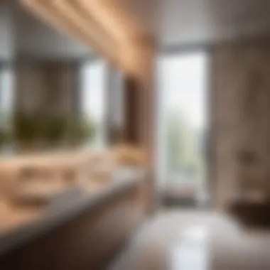 Sleek and Modern Bathroom Integration Sleek and Modern Bathroom Integration