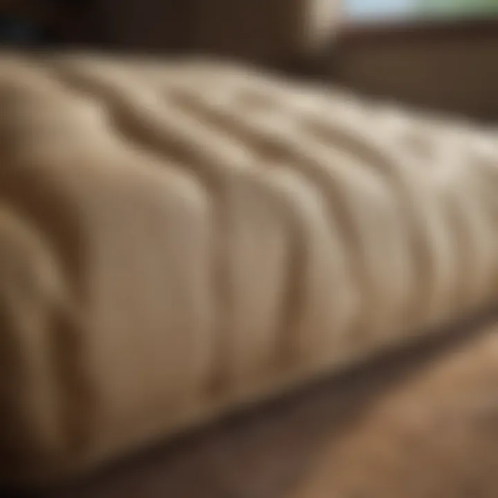 Sleek bamboo futon mattress