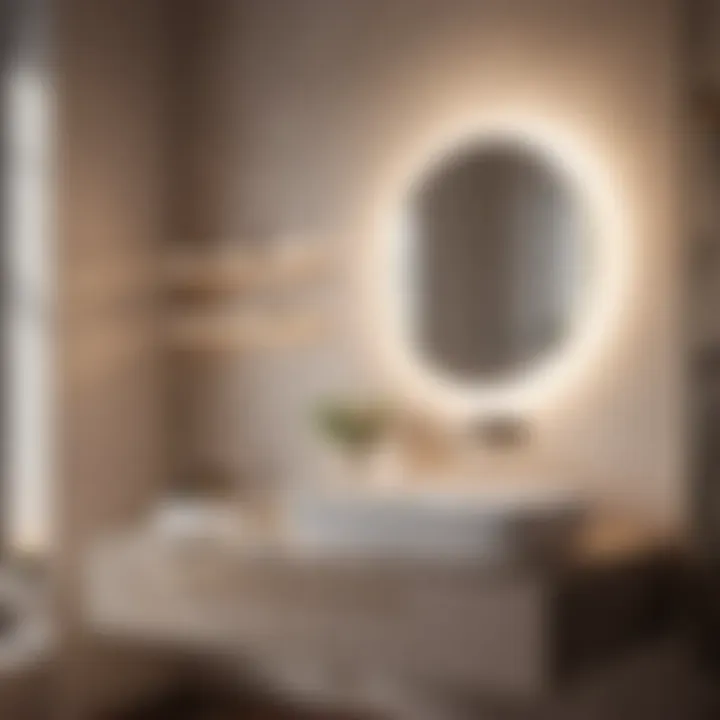 Effortless Lighting Installation Sleek bathroom vanity lights installation