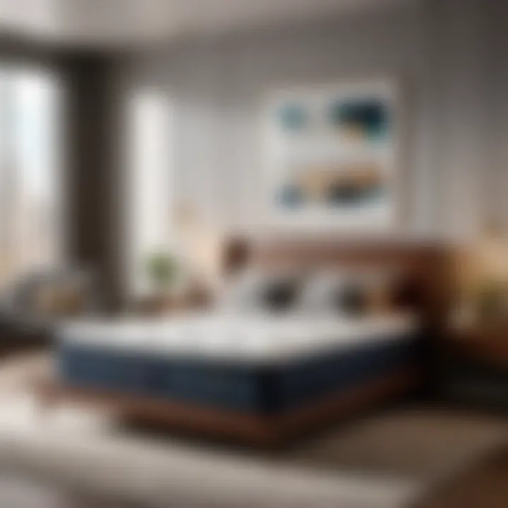 Sleek and budget-friendly mattress for guests