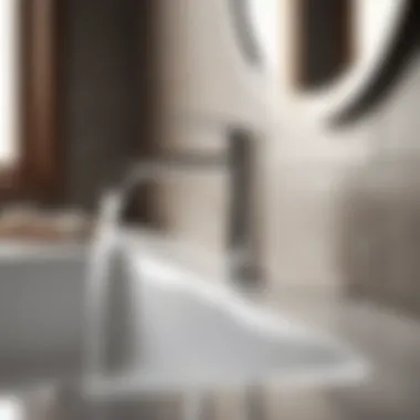 Modern Chrome Bathroom Faucet Design