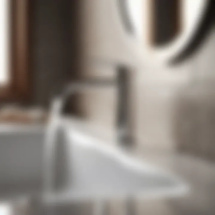 Modern Chrome Bathroom Faucet Design