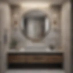 Sleek and Elegant Bathroom Wall Panel Design