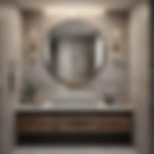 Sleek and Elegant Bathroom Wall Panel Design