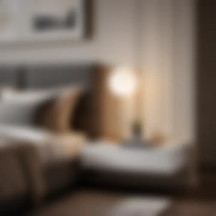 Sleek Floating Nightstands for Modern Bedrooms Minimalist King Size Bedroom with Sleek Floating Nightstands