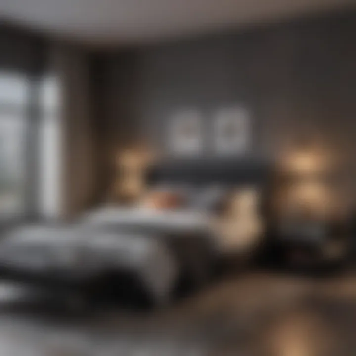 Sleek Industrial Bedroom Design