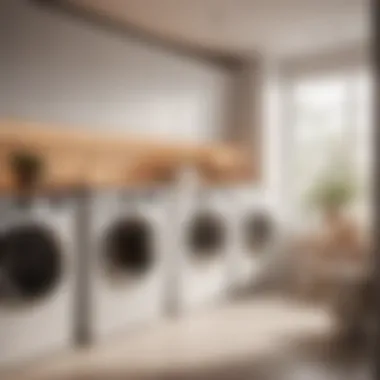 Sleek Laundry Room Design with Minimalist Touch
