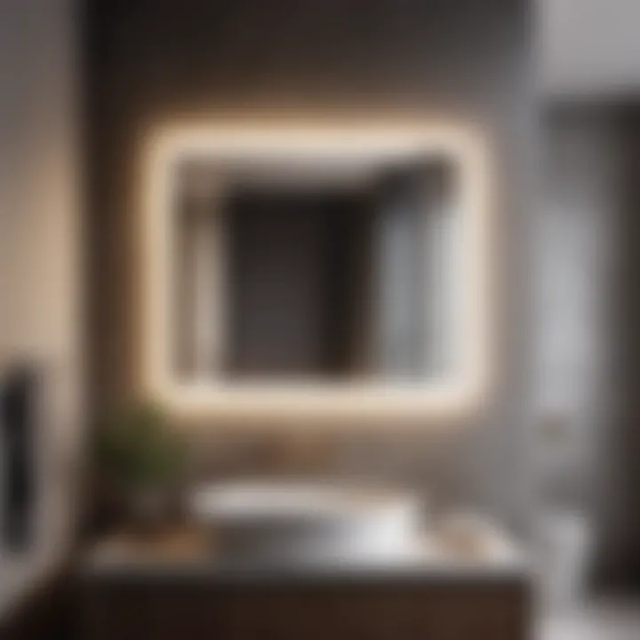 Sleek LED Vanity Light with Dimmable Feature