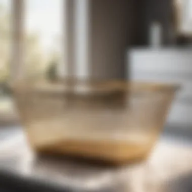 Metallic Opulence Sleek metallic embellishments adorning laundry basket