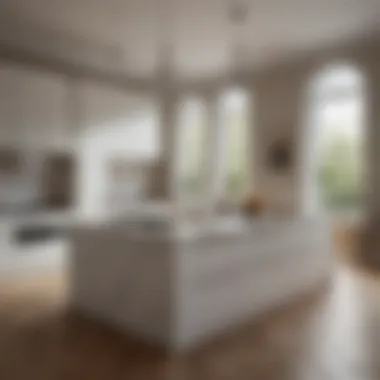 Chic Kitchen Island Elegance Sleek Minimalist Kitchen Island Design