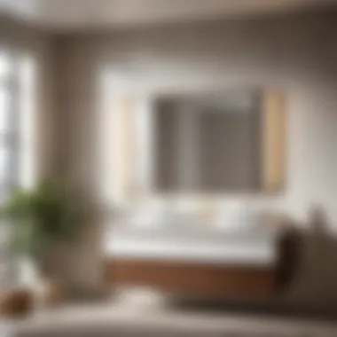 Sleek Minimalist Design Sleek minimalist wholesale bathroom vanity with sink